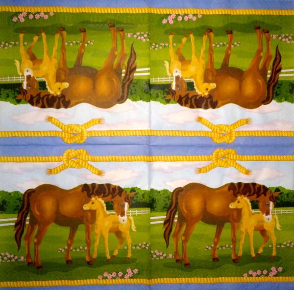 025 Horses - 3-ply  - Creative Expressions